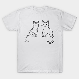 Two Cats T-Shirt